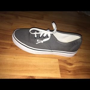 Grey Vans